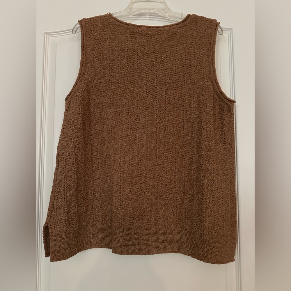 Soft Surroundings Sleeveless Coastal Sweater - Picture 8 of 11